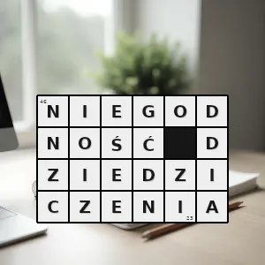 Hasło krzyżówkowe prawo spadkowe - niegodność dziedziczenia – rozwiązanie, synonimy, podpowiedzi i definicje krzyżówkowe